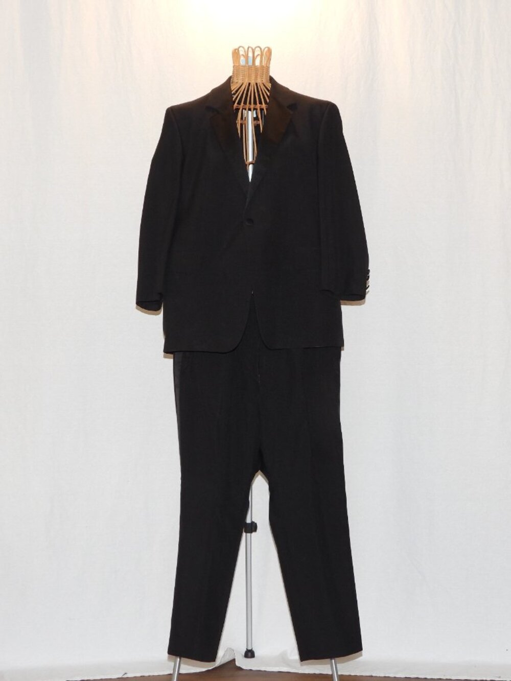 Women's tuxedo jacket and slacks